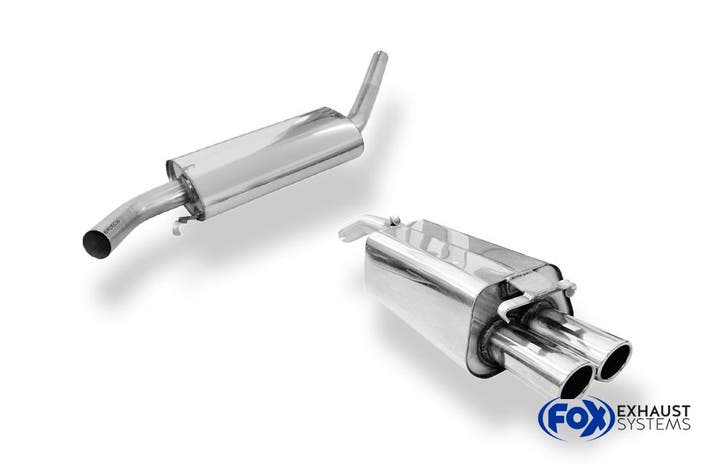 FOX Audi 100/A6 type C3/C4 voorwielaangedreven achter- en vo, Autos : Pièces & Accessoires, Systèmes d'échappement, Envoi