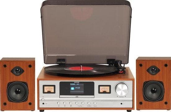 2dekans | Denver Platenspeler Bluetooth - Incl. Speakers -, TV, Hi-fi & Vidéo, Télécommandes, Enlèvement ou Envoi