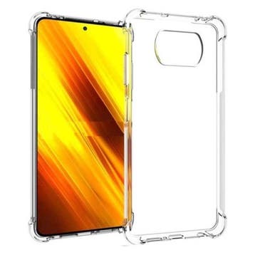 Xiaomi Poco X3 NFC Transparant Bumper Hoesje - Clear Case, Verzenden
