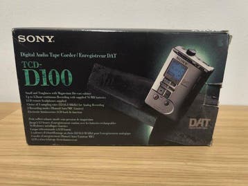 Sony - TCD-D100 (DAT) Draagbare bandrecorder, Nieuw