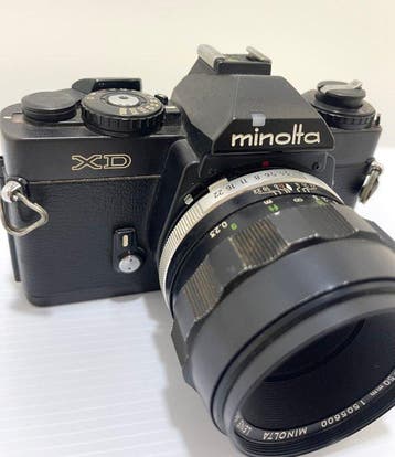 Minolta XD + MC Macro Rokkor-QF 3.5/50mm | Analoge camera, TV, Hi-fi & Vidéo