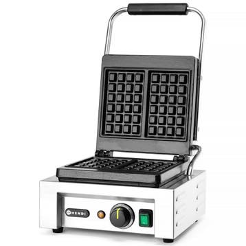 Wafelijzer | Enkel | Luikse Wafels | 50°C/300°C | 1.5kW, Verzenden, Nieuw in verpakking
