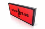 Amsterdam Red Light District Strip Club licht reclame -