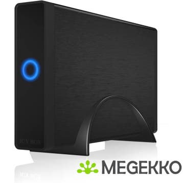 ICY BOX IB-377U3 HDD enclosure 3.5  Zwart, Verzenden, Nieuw