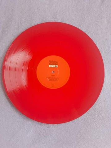 Michael Jackson - Number Ones - Solid red vinyl - 2 x LP, CD & DVD, Vinyles Singles
