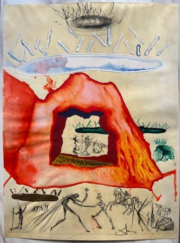Salvador Dali (1904-1989) - The crucible of the Philosopher