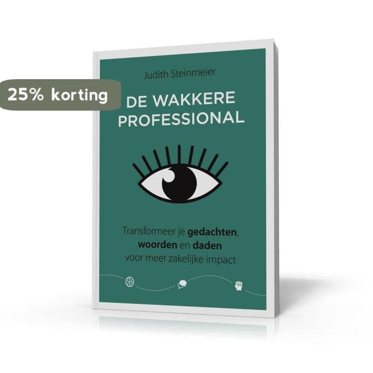 De wakkere professional 9789493222120 Judith Steinmeier, Boeken, Overige Boeken, Zo goed als nieuw, Verzenden