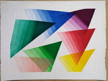Piero Dorazio (1927-2005) - Color fax II