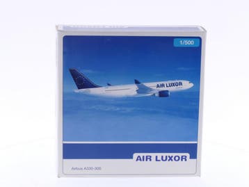 Schaal 1:500 Herpa 514804 Air Luxor - Airbus A330-300 Reg..., Ophalen of Verzenden, Gebruikt