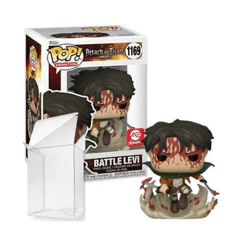 Funko Pop!  Attack on Titan - Battle Levi (Bloody) #1169 AE, Verzamelen, Verzenden, Nieuw