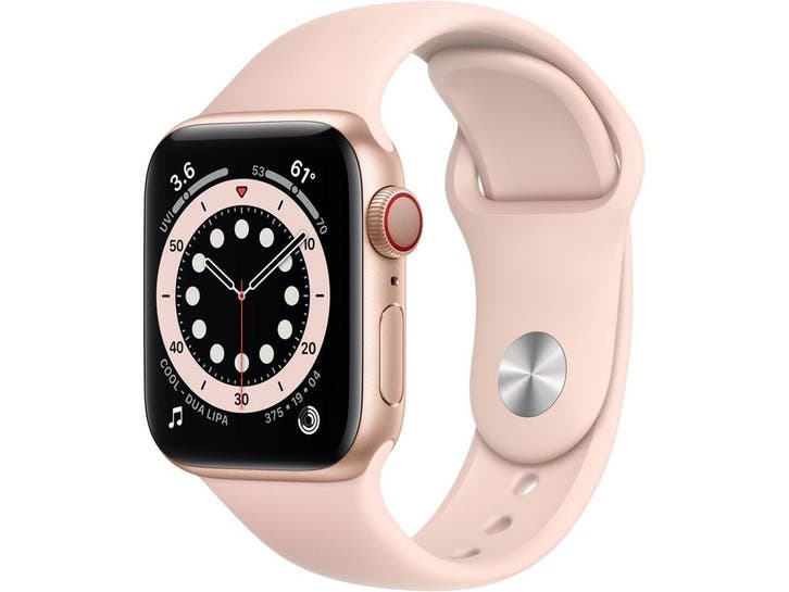 Apple Watch Series 6 - Smartwatch - Zuurstofmeting ECG -, Handtassen en Accessoires, Smartwatches, Zo goed als nieuw, Verzenden