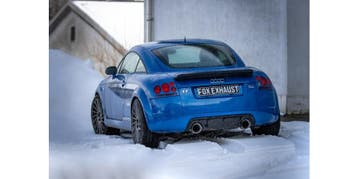FOX Audi TT type 8N quattro einddemper uitgang rechts/links, Auto-onderdelen, Uitlaatsystemen, Verzenden, Nieuw