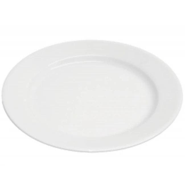 Borden | KASZUB | Porselein | Wit | 6 Stuks | Ø240mm, Zakelijke goederen, Horeca | Keukenapparatuur, Nieuw in verpakking, Verzenden