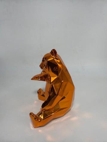 Richard Orlinski (1966) - sculptuur, Panda - 13 cm - Hars, Antiquités & Art, Art | Objets design