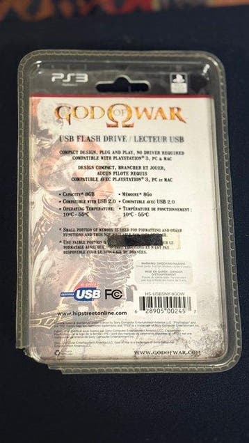 Playstation - God of War 8GB USB Flash Drive - Gaming