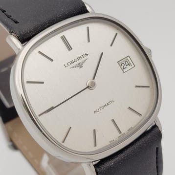 Longines - Cushion case date automatic - Zonder minimumprijs