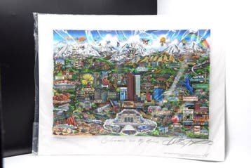 Charles Fazzino (1955) - Colorado On My Mind