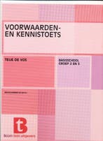 Voorwaarden en Kennistoets gr. 2 en 3, Boeken, Verzenden, Nieuw