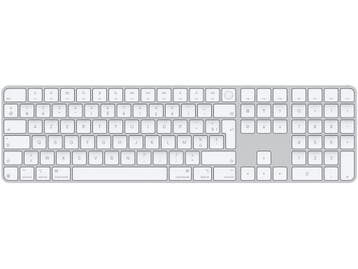 Apple Magic Keyboard - Draadloos - Touch ID AZERTY - Wit, Verzenden