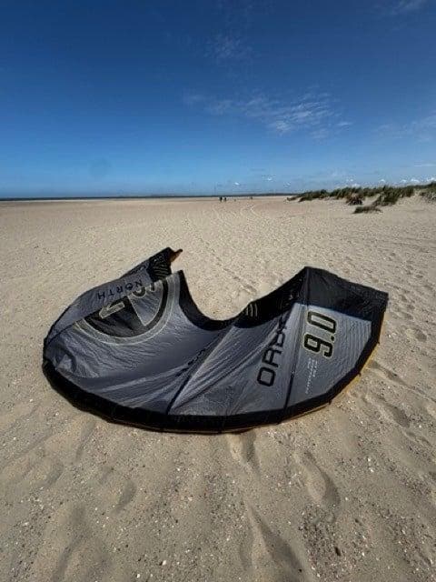 North Orbit Ultra Kite 9.0, Watersport en Boten, Kitesurfen, Kite, Gebruikt, 9 m²