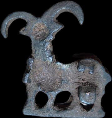Ordos Ibex bronzen plaquette
