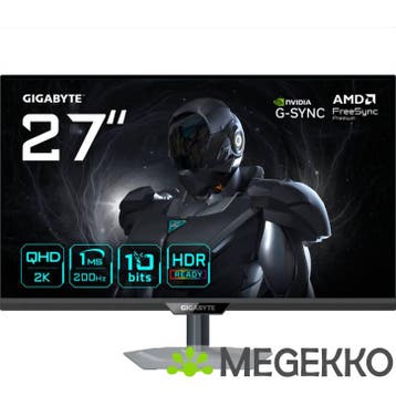 Gigabyte G27Q2 27  Quad HD 200Hz IPS Gaming monitor, Verzenden, Nieuw