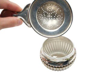 Theezeef - .925 zilver, Antiek en Kunst