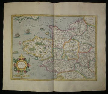 Frankrijk - Bretagne - Normandië; Gerard Mercator - Bretagne