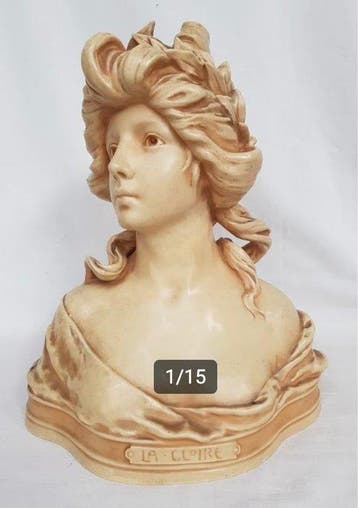 Bernard Bloch - Theodoor Schoop - Buste, Buste van jonge