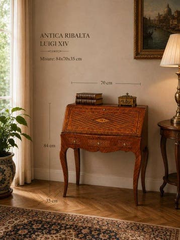 Hangoortafel - Hout - Ribalta Luigi XIV, Antiek en Kunst