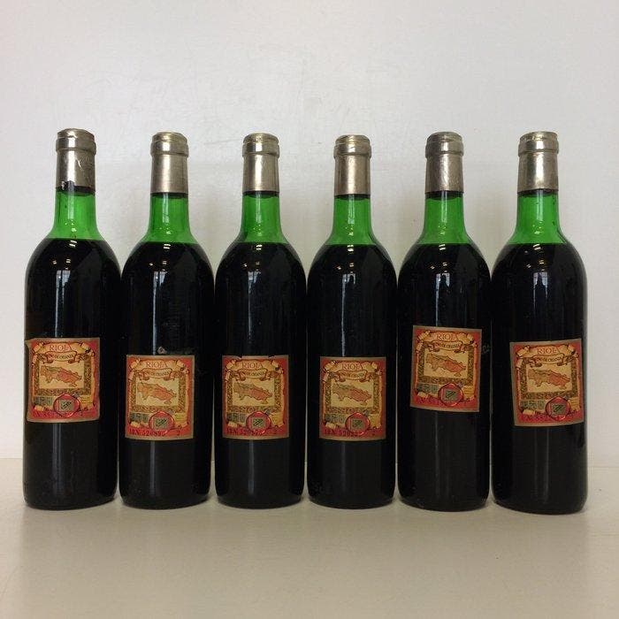 1970 C.V.N.E. Imperial - Rioja Crianza - 6 Flessen (0.75, Verzamelen, Wijnen