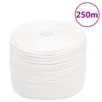 vidaXL Boottouw 8 mm 250 m polypropyleen volwit, Verzenden, Nieuw