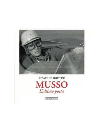 MUSSO: LULTIMO POETA - CESARE DE AGOSTINI - BOEK, Nieuw