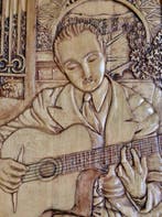 Snijwerk, Omaggio a Django Reinhardt - 76 cm - Lindehout