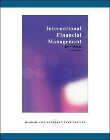 International Financial Management 9780071260442 Jeff Madura, Verzenden, Jeff Madura