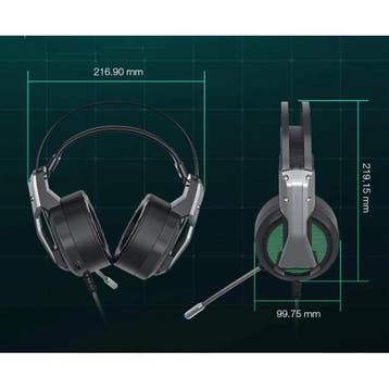 BW-GH1 Gaming Headset - Voor PS3/PS4/XBOX/PC 7.1 Surround, Verzenden