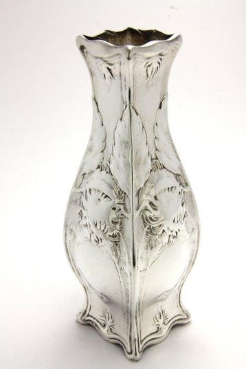 Christofle, Gallia - Vaas (2) - Verzilverd - Pair of Art