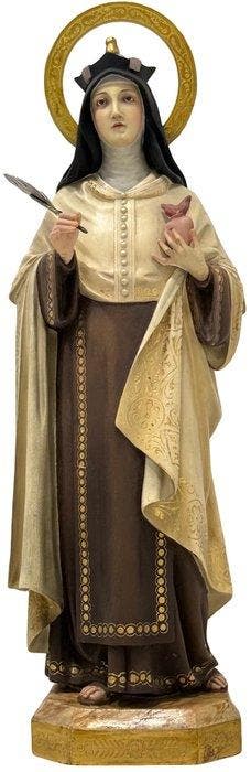 Olot - sculptuur, Santa Teresa de Jesús - 67 cm - Houtpasta,