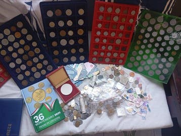 Wereld, Italië, Vaticaan. Lotto di oltre 1300 monete miste -