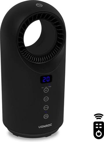 2dekans | VONROC Elektrische kachel – 1000W/1500W –, Ophalen of Verzenden, Nieuw