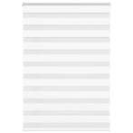 vidaXL Zebra Blind 100x100 cm stofbreedte 95,9 cm polyester, Verzenden