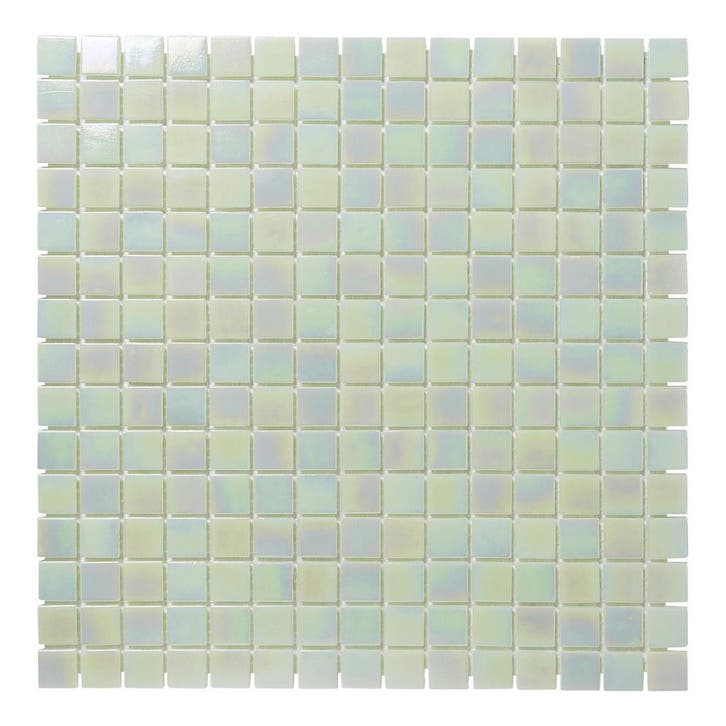 Wand & Vloer Mozaïek Tegels Factory Glas Lichtgroen - Mat.., Doe-het-zelf en Bouw, Tegels, 20 tot 40 cm, 20 tot 40 cm, 10 m² of meer