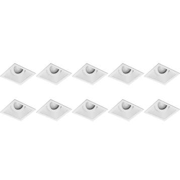 Spot Armatuur 10 Pack - Kantelbaar GU10 fitting LED toebehor, Verzenden, Nieuw