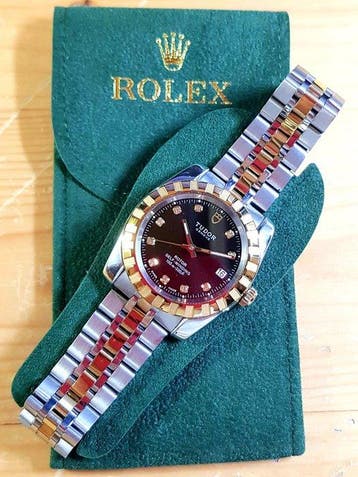 Tudor - Geneva Classic Date 38mm - BLACK DIAMOND - Zonder