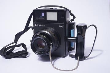 Polaroid 600 con Mamiya 4,7/127mm | Appareil photo moyen
