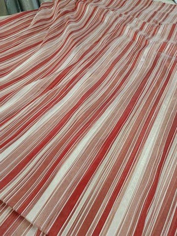 Stupendo tendone a righe rosse - Textiel - 310 cm - 300 cm -