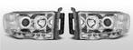 Carnamics Koplampen | Dodge Ram 02-08 4-d | Angel Eyes chroo, Verzenden