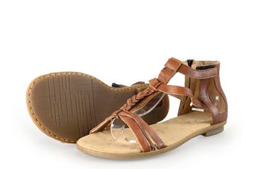 Rieker Sandalen in maat 36 Bruin, Bruin, Verzenden, Sandalen of Muiltjes, Zo goed als nieuw