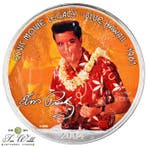 Verenigde Staten. 1 Dollar 2004 Silver Eagle - Elvis Blus, Postzegels en Munten