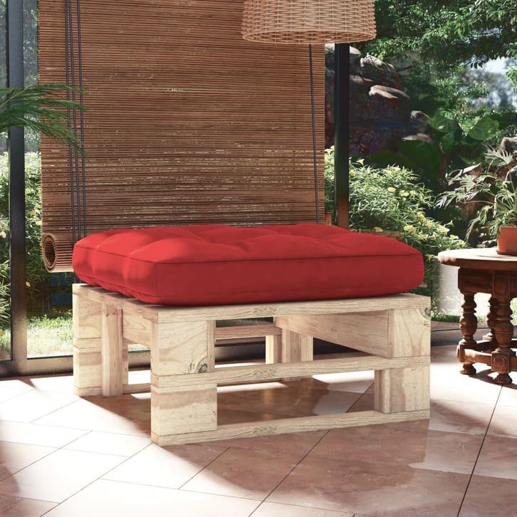 vidaXL Tuinhocker pallet geïmpregneerd grenenhout, Tuin en Terras, Tuinsets en Loungesets, Nieuw, Verzenden